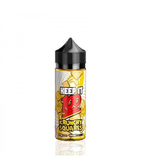 KEEP IT 100 Vape Juice - Krunchy Squares (100mL)