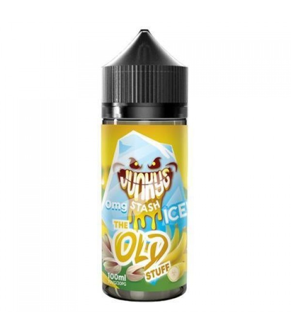 Junkys  Stash Vape Juice The Old Stuff ICED 100ML