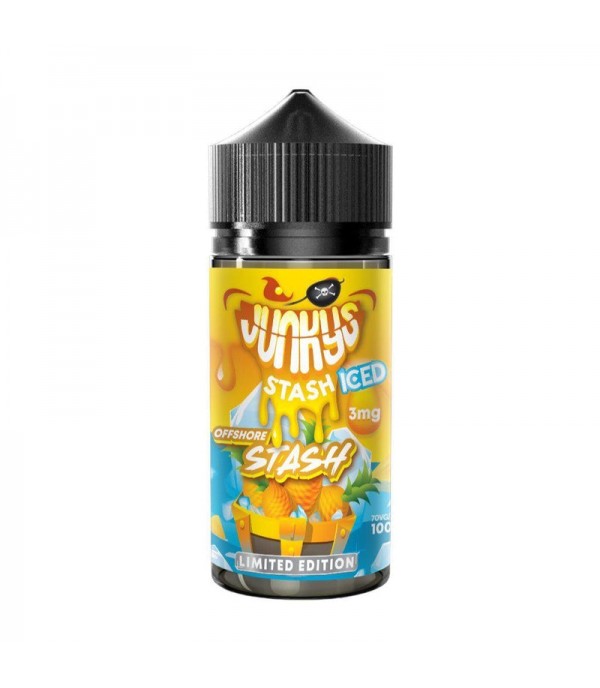 Junkys Stash ICED Offshore Stash 100ml Vape Juice