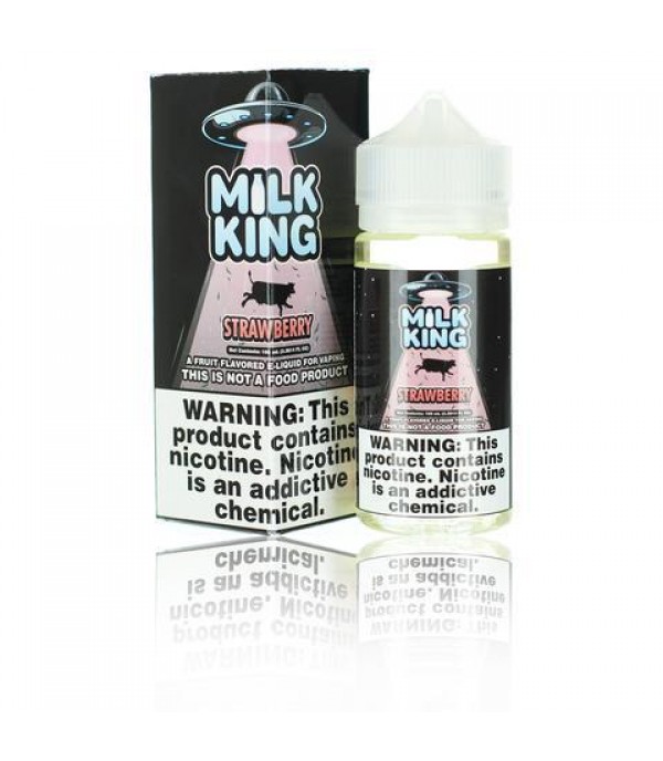 Milk King Strawberry Milk 100ml Vape Juice