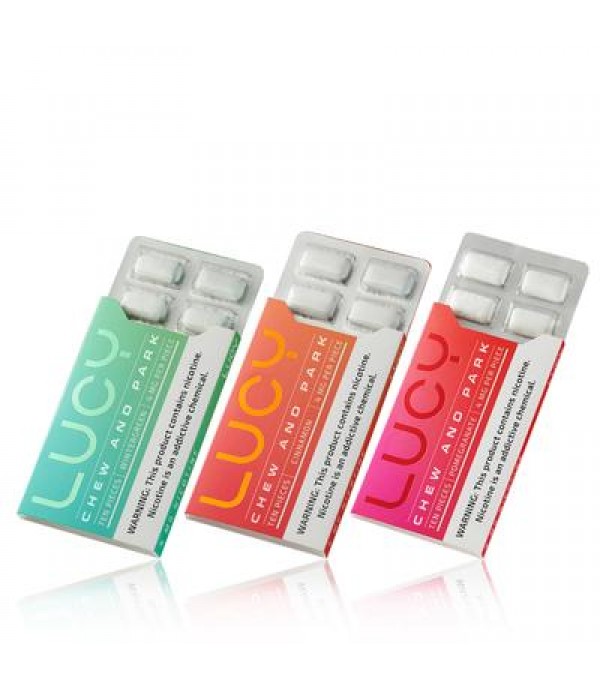 LUCY Nicotine Gum - Variety Pack Bundle (3 Pack)