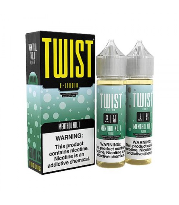 Menthol No. 1 2x60ml Vape Juice - TWIST