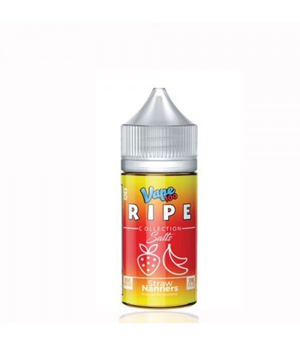 Ripe Collection Salts Straw Nanners 30ml Nic Salt Vape Juice