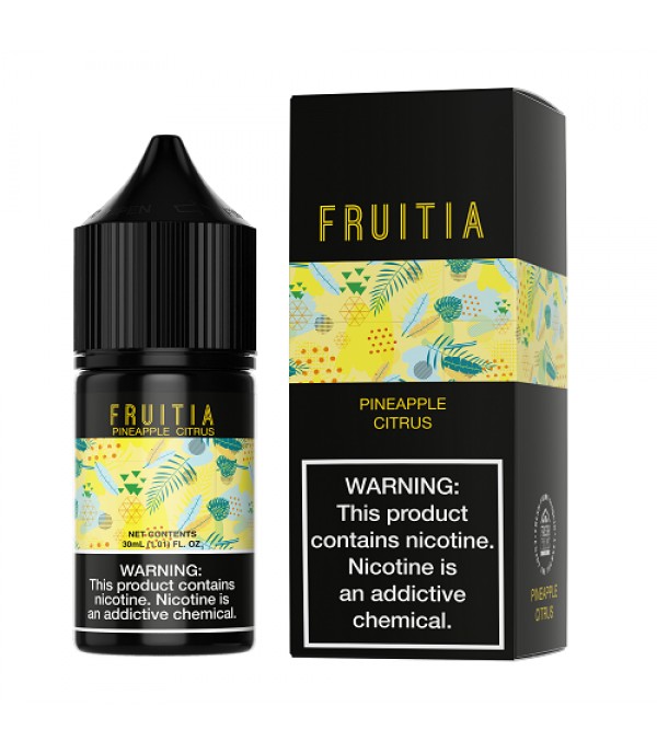 Fruitia Pineapple Citrus 30ml Nic Salt Vape Juice