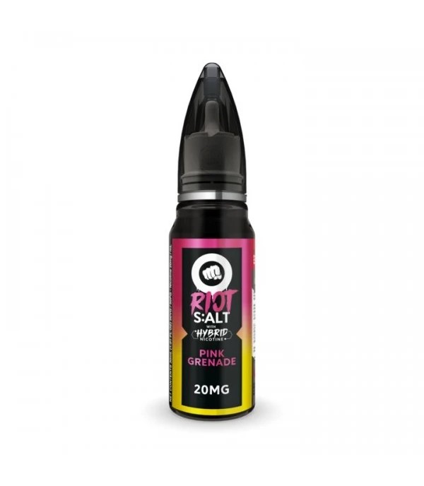 Riot Squad Pink Grenade 30ml Nic Salt Vape Juice