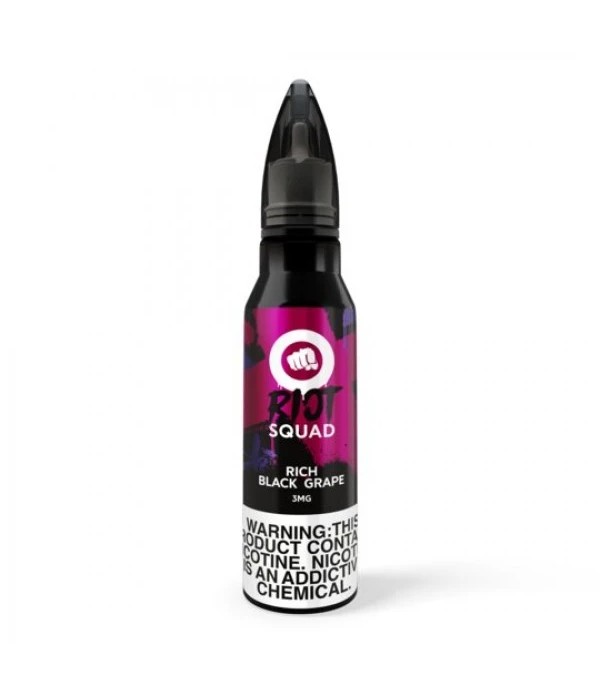 Riot Squad Rich Black Grape 60ml Vape Juice